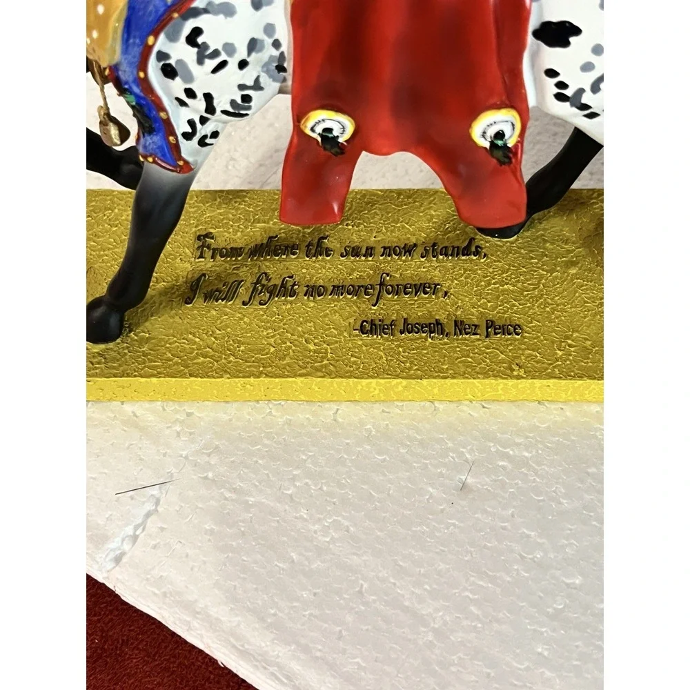 Trail Of Painted Ponies  RUNS THE BITTERROOT  Signed 63/150